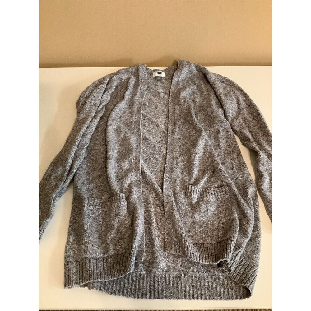 Old Navy Size XL (14) Girls Grey Cardigan. Preloved